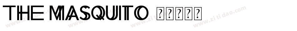 The Masquito字体转换